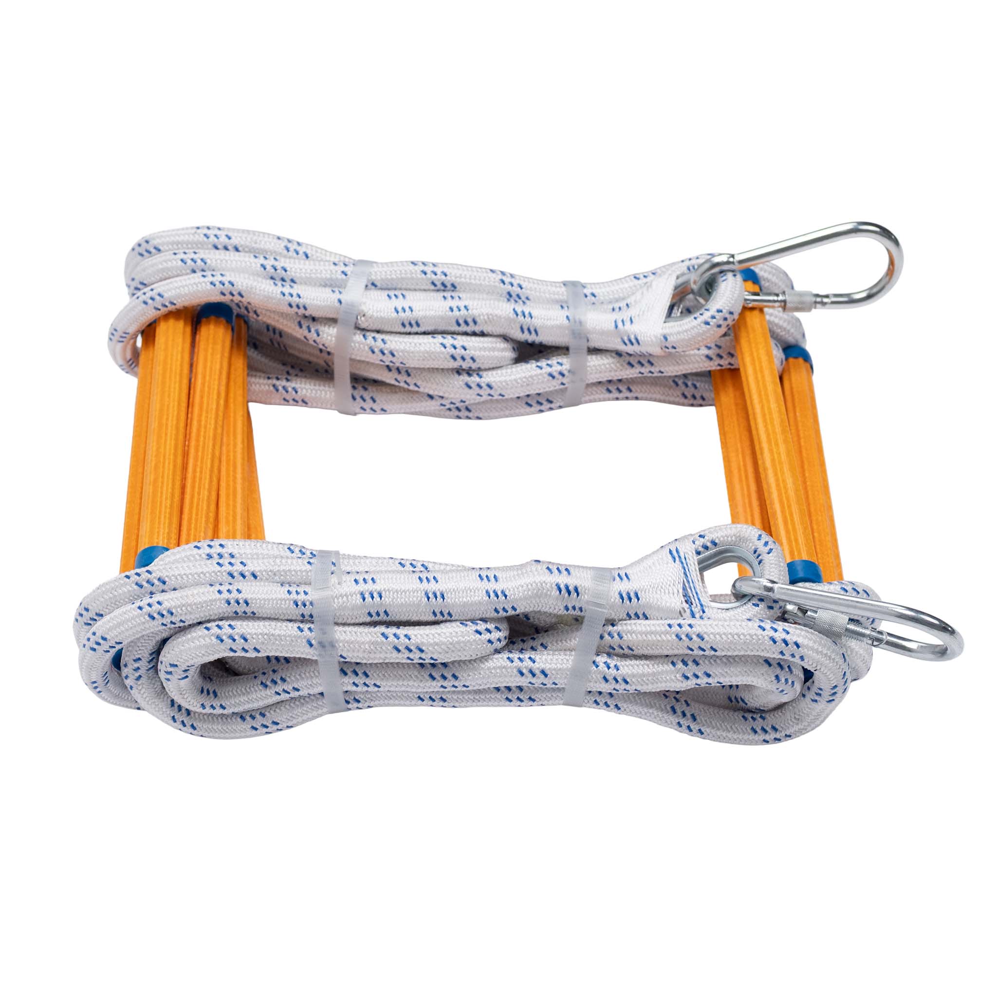 Vluchtladder van touw 5 meter, touwladder voor balkon