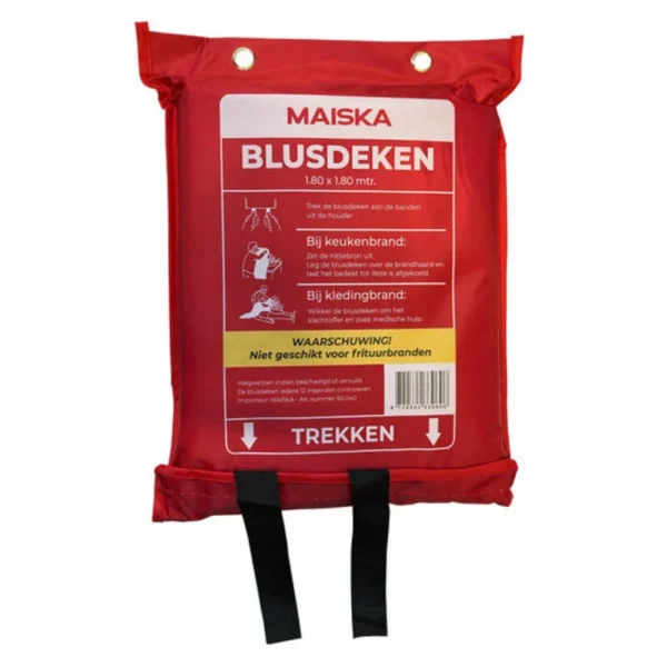 Blusdeken 180×180 cm softcase